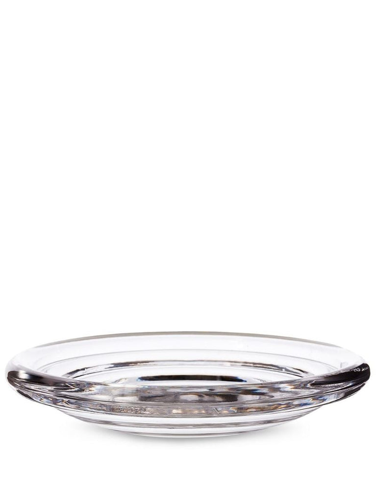 Clear Press Glass Medium Bowl