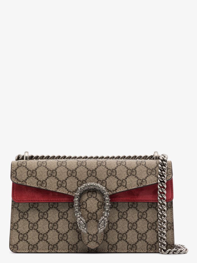 Brown Dionysus Gg Supreme Small Shoulder Bag