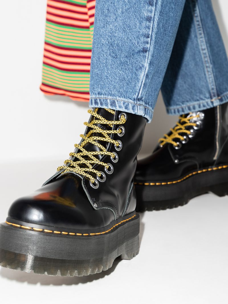 Black Jadon Platform Boots