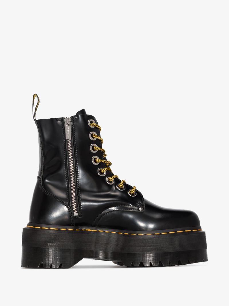 Black Jadon Platform Boots