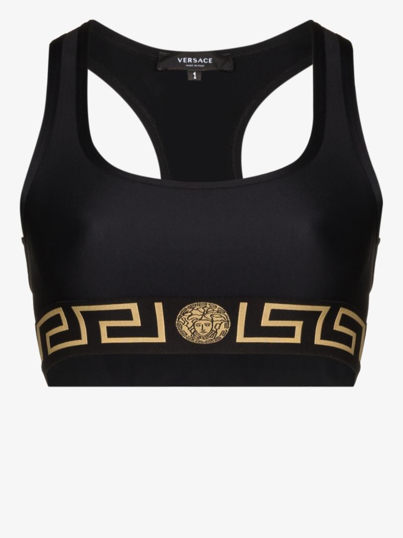 Greca Border Sports Bra