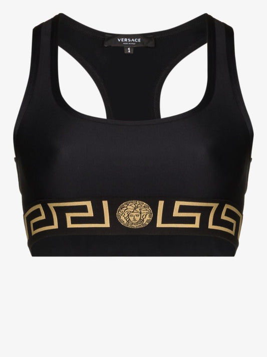 Greca Border Sports Bra