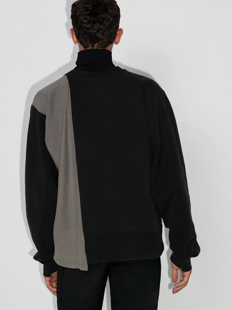 Two Tone Cotton Sweatshirt