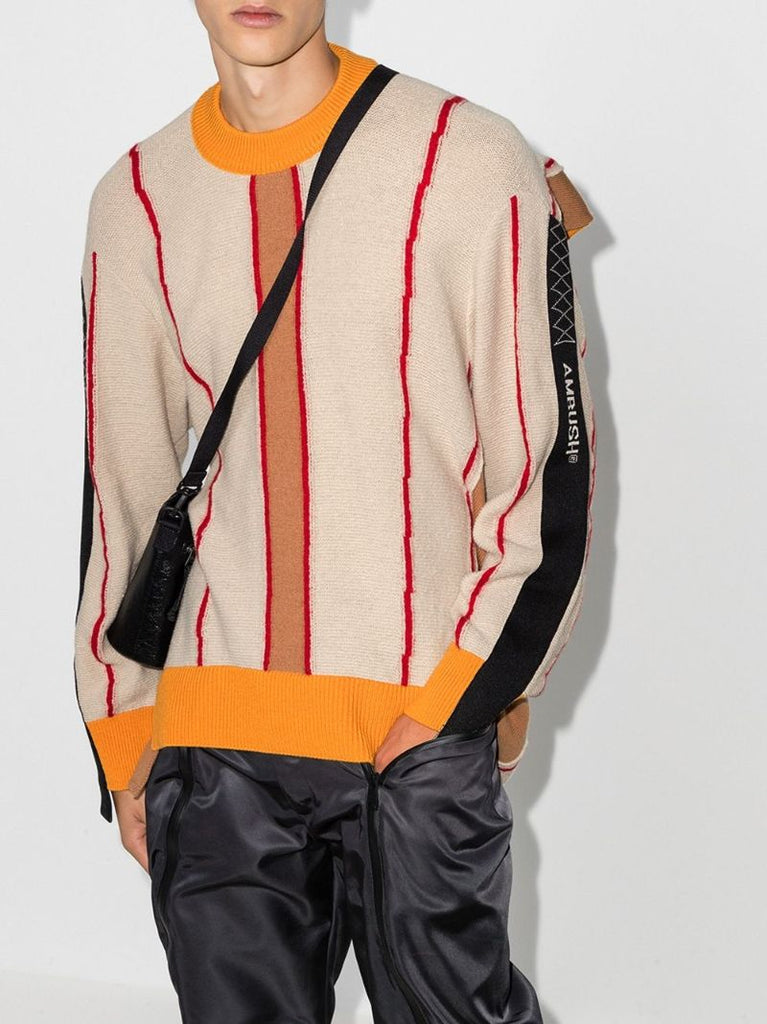 Colour-block Stripe Jumper