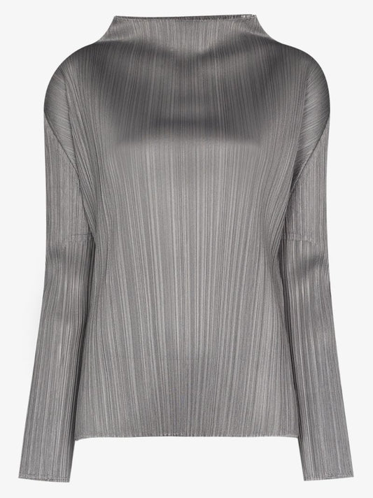Grey Basics PlissÃ_x0083_Â© Top
