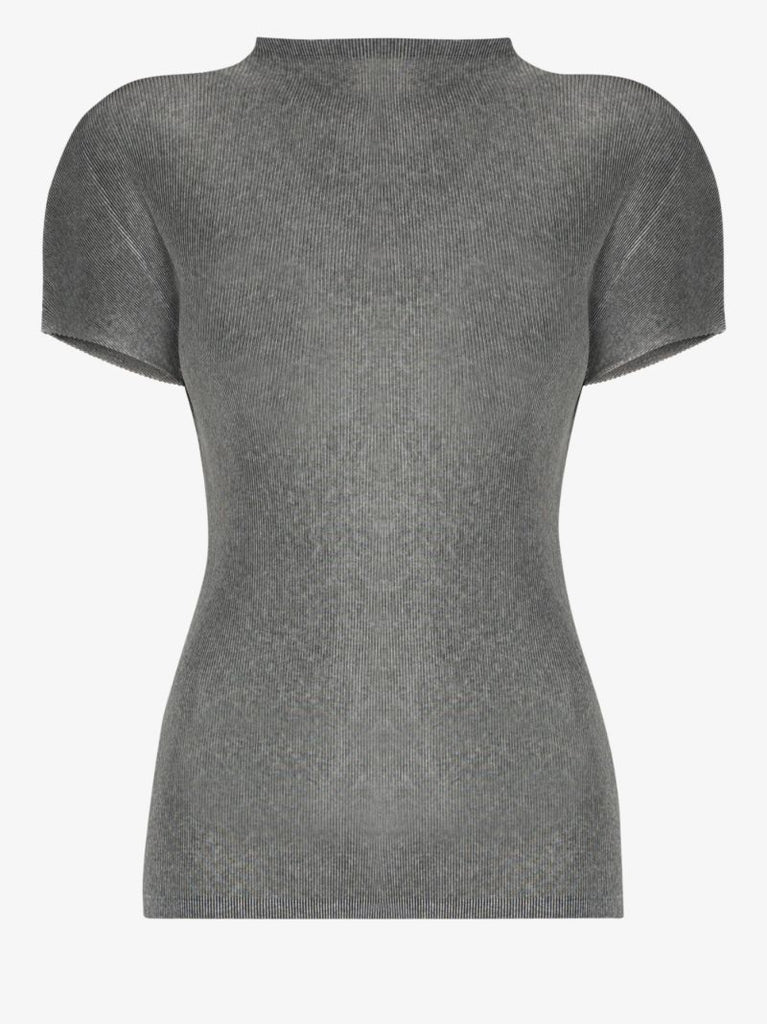 Mist Basics High Neck PlissÃ_x0083_Â© Top