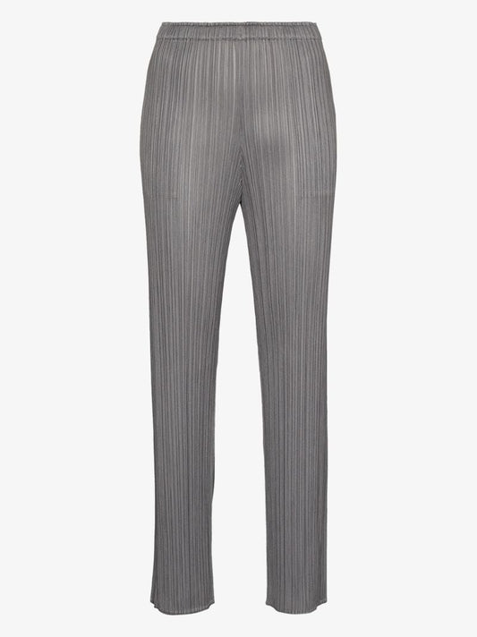 Plissé Cropped Trousers