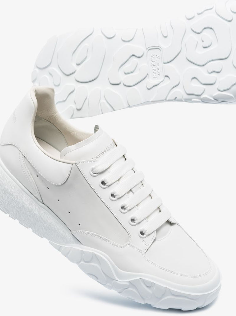 White Court Leather Sneakers