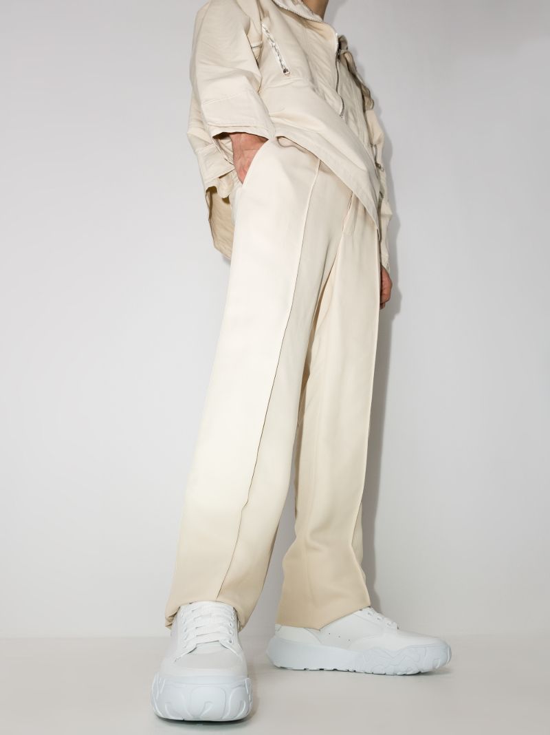 White Court Leather Sneakers