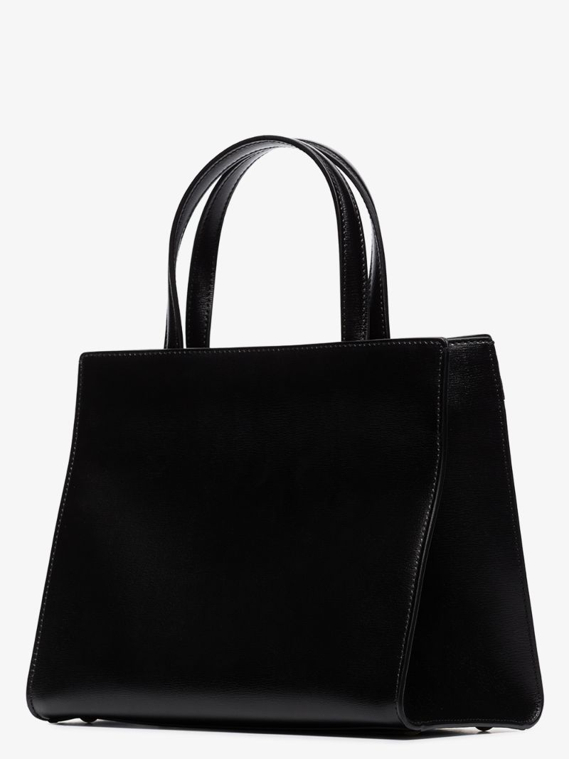 Black Vara Leather Shoulder Bag
