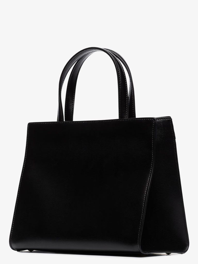 Black Vara Leather Shoulder Bag