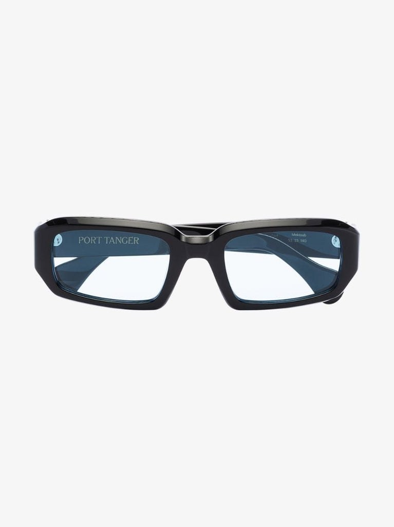 Black Mektoub Rectangle Sunglasses