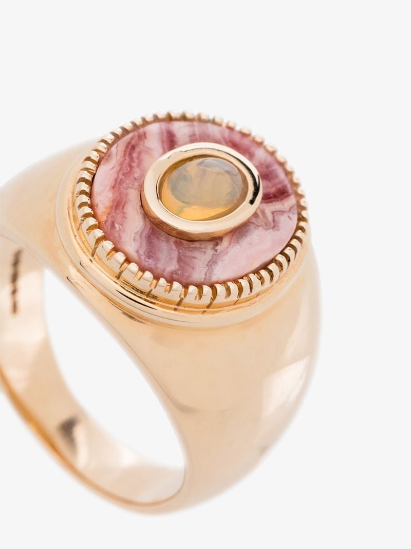 9k Yellow Gold Opal Ring