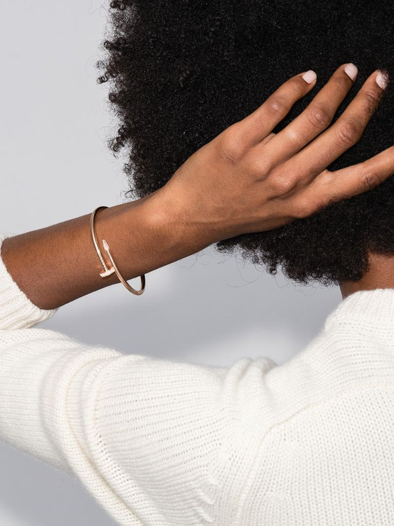 18k Rose Gold 2018 Customised Cartier Juste Un Clou Bracelet