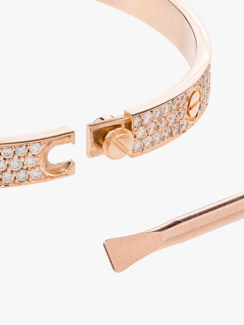 18k Rose Gold Customised Cartier Love Bracelet