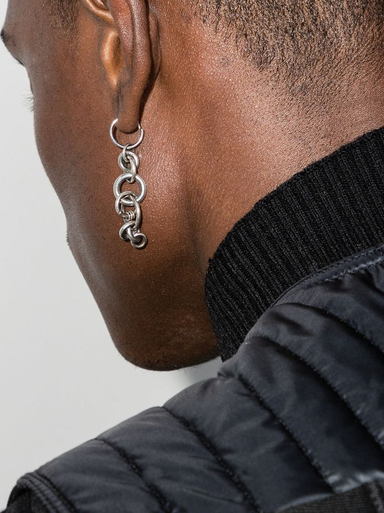 Sterling Silver Multi Loop Earring