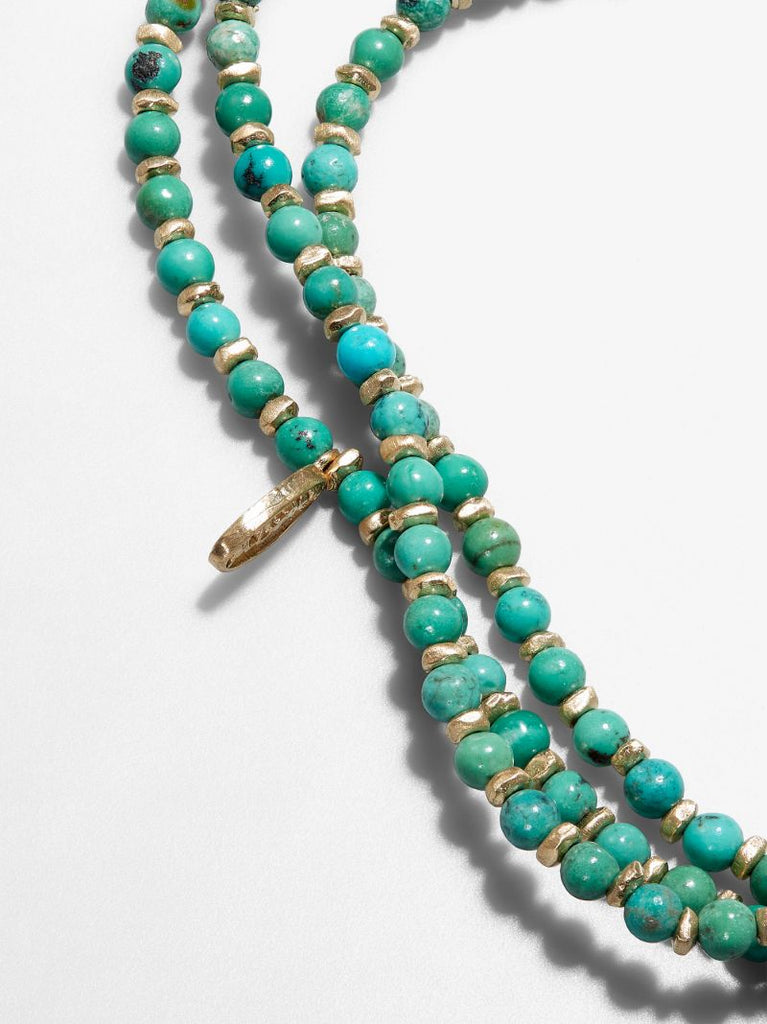 18k Yellow Gold the Agora Beaded Bracelet