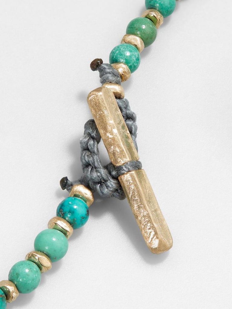 18k Yellow Gold the Agora Beaded Bracelet