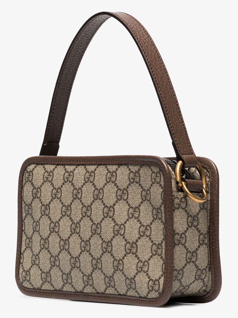 Brown Gg Supreme Shoulder Bag