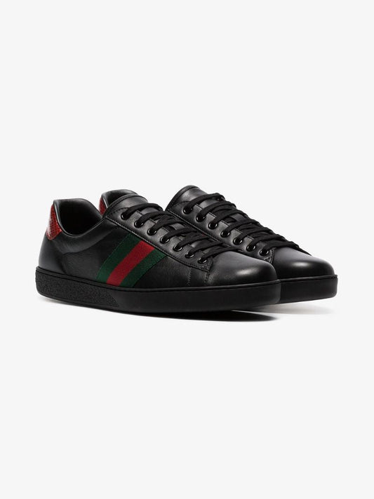 Black Ace Web Sneakers