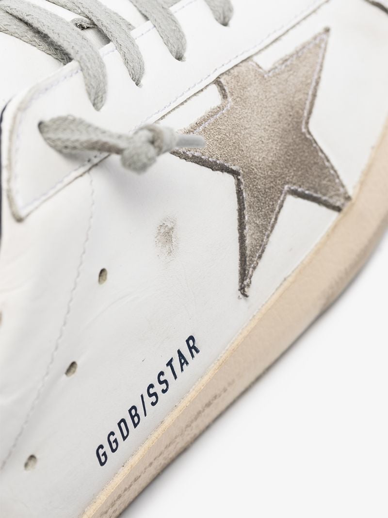White Superstar Leather Sneakers