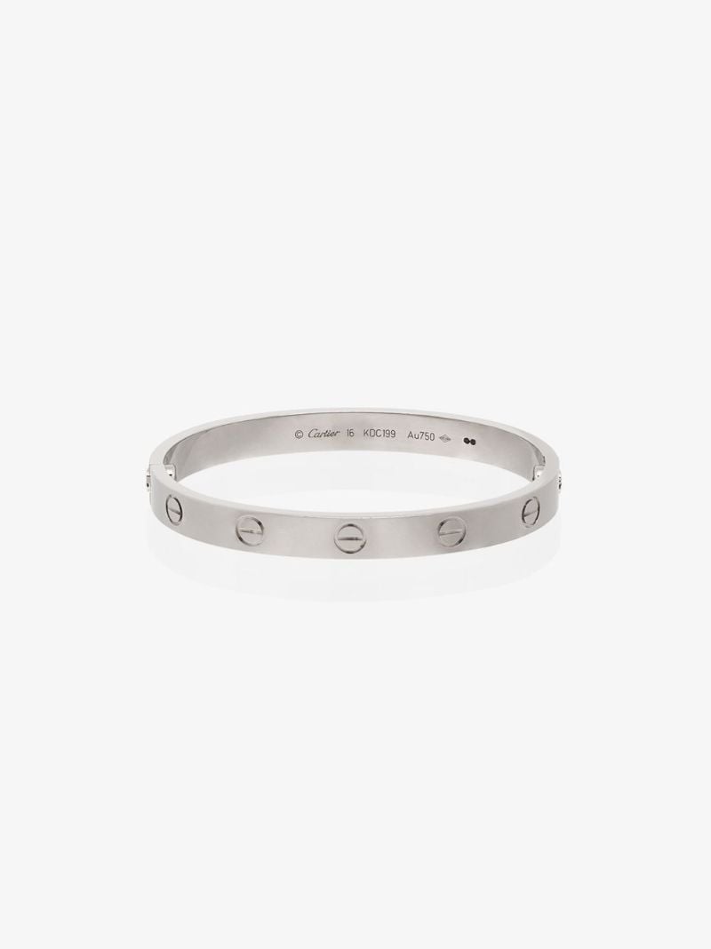 18k White Gold 2020 Pre-owned Cartier Love Bracelet