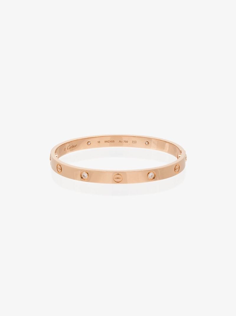 18k Rose Gold 2020 Customised Cartier Love Bracelet
