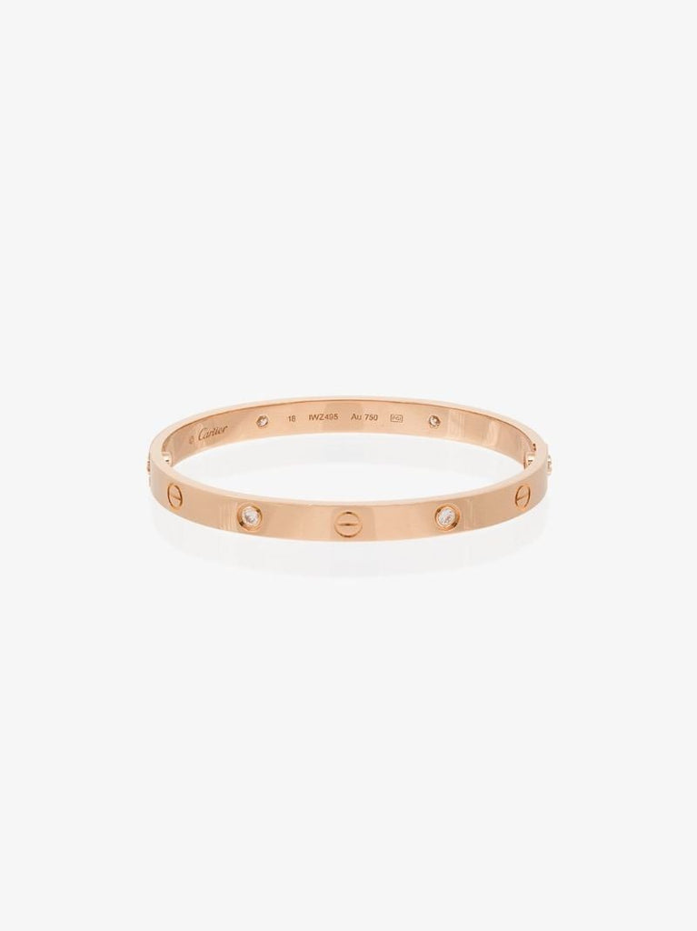 18k Rose Gold 2020 Customised Cartier Love Bracelet