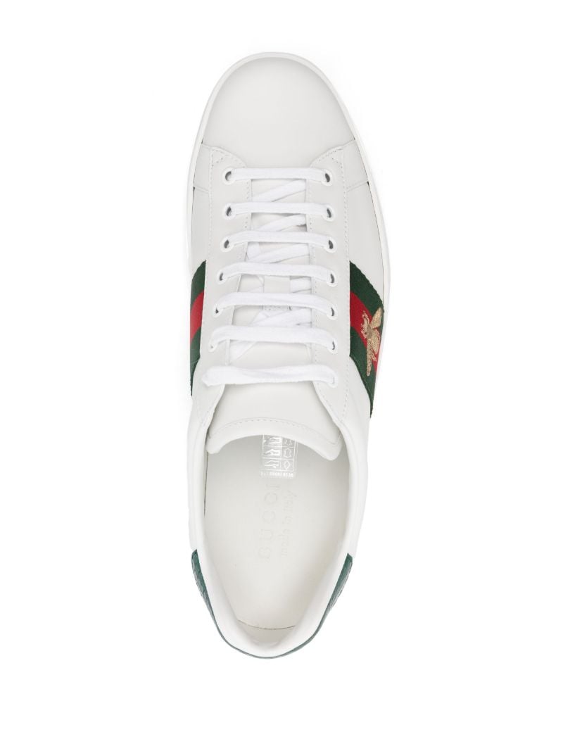 White New Ace Leather Sneakers