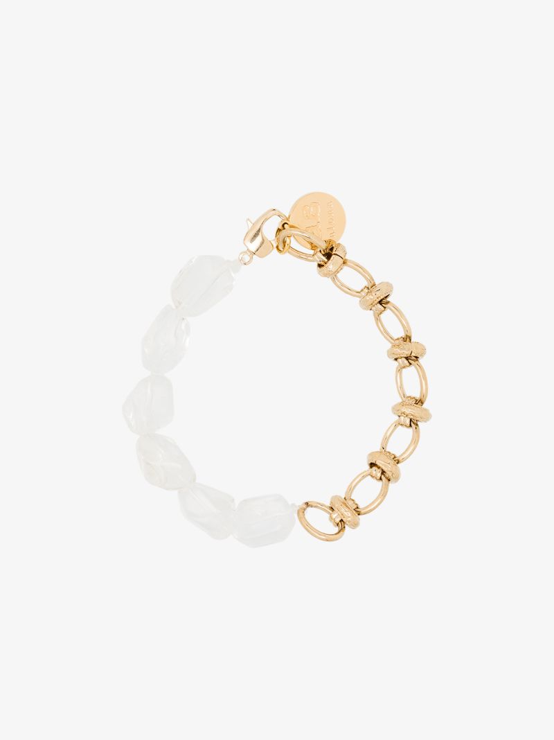 18k Gold-plated Crystal Quartz Bracelet