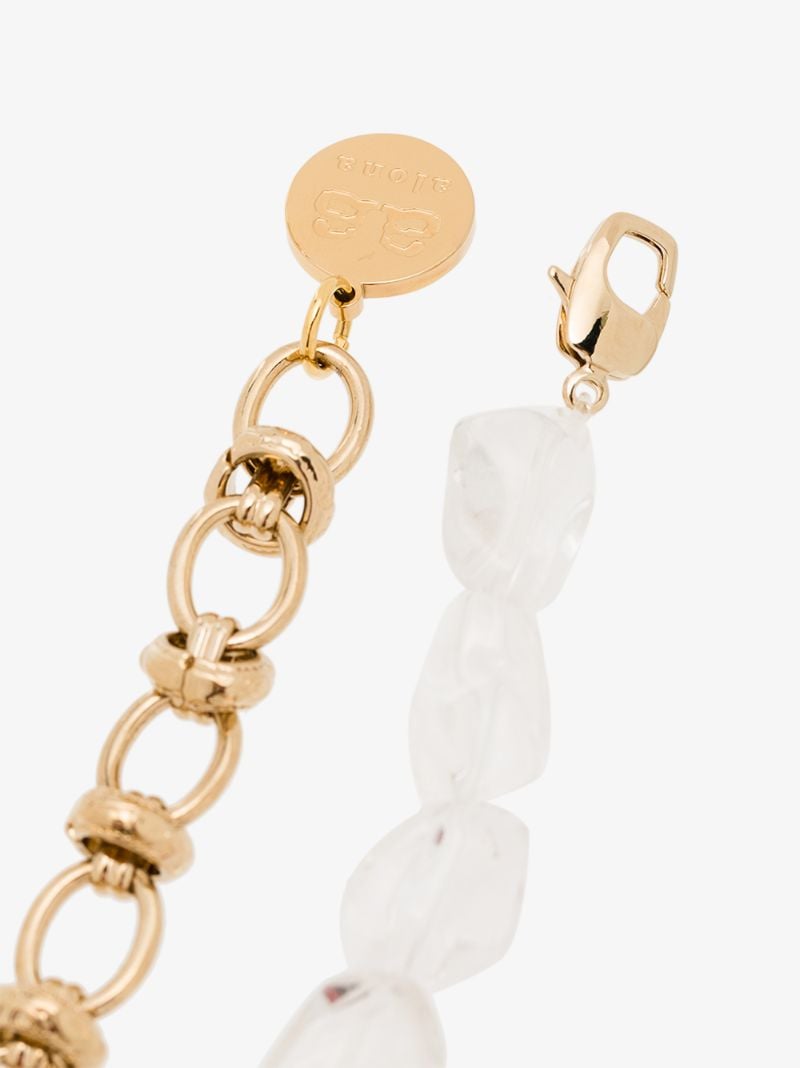 18k Gold-plated Crystal Quartz Necklace