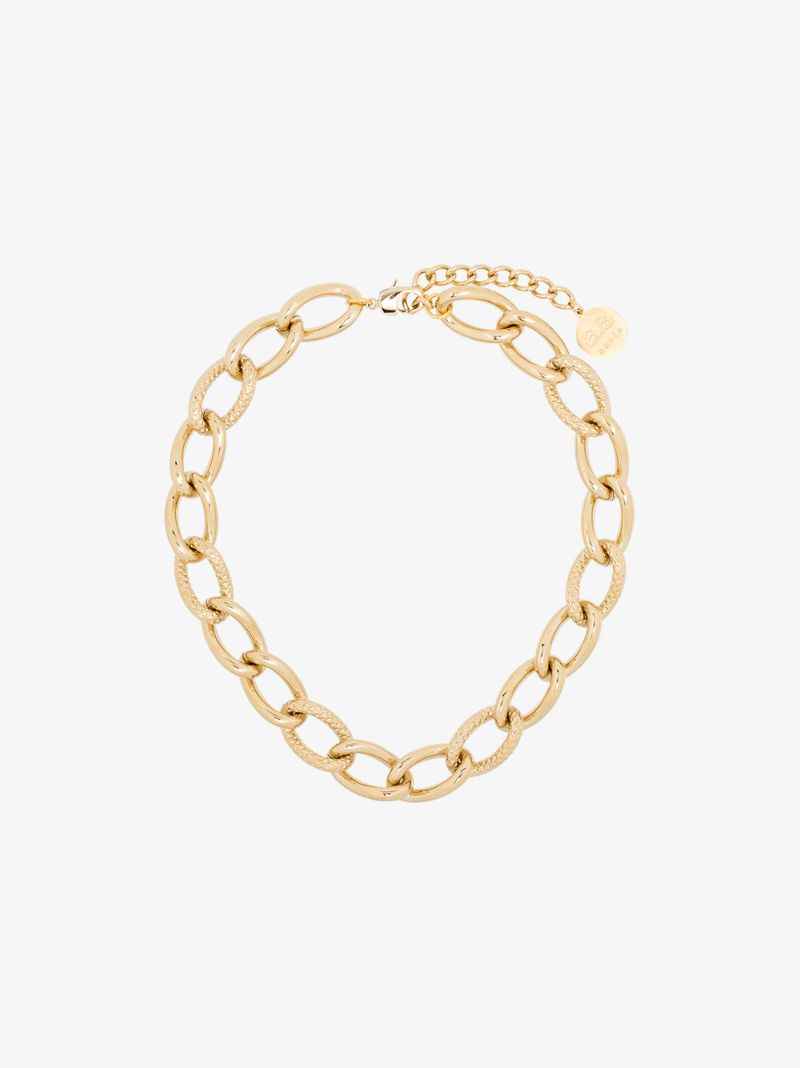 Gold-plated Taylor Chain Link Necklace