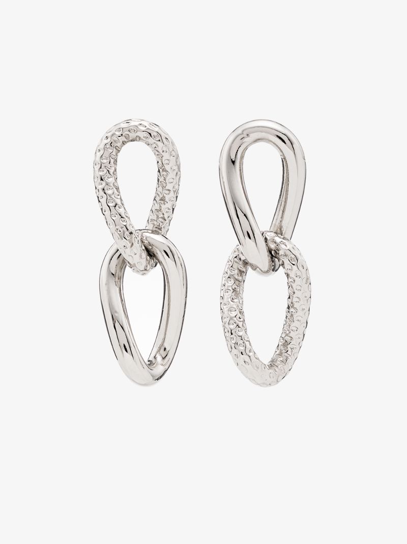 Silver-tone Taylor Earrings