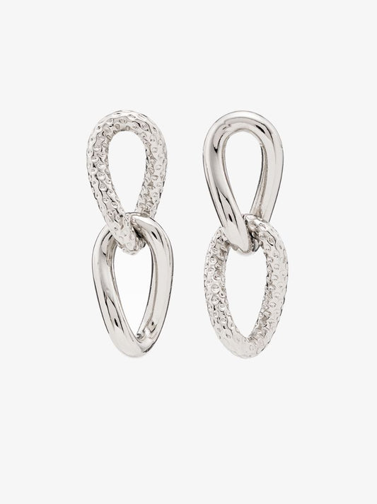 Silver-tone Taylor Earrings