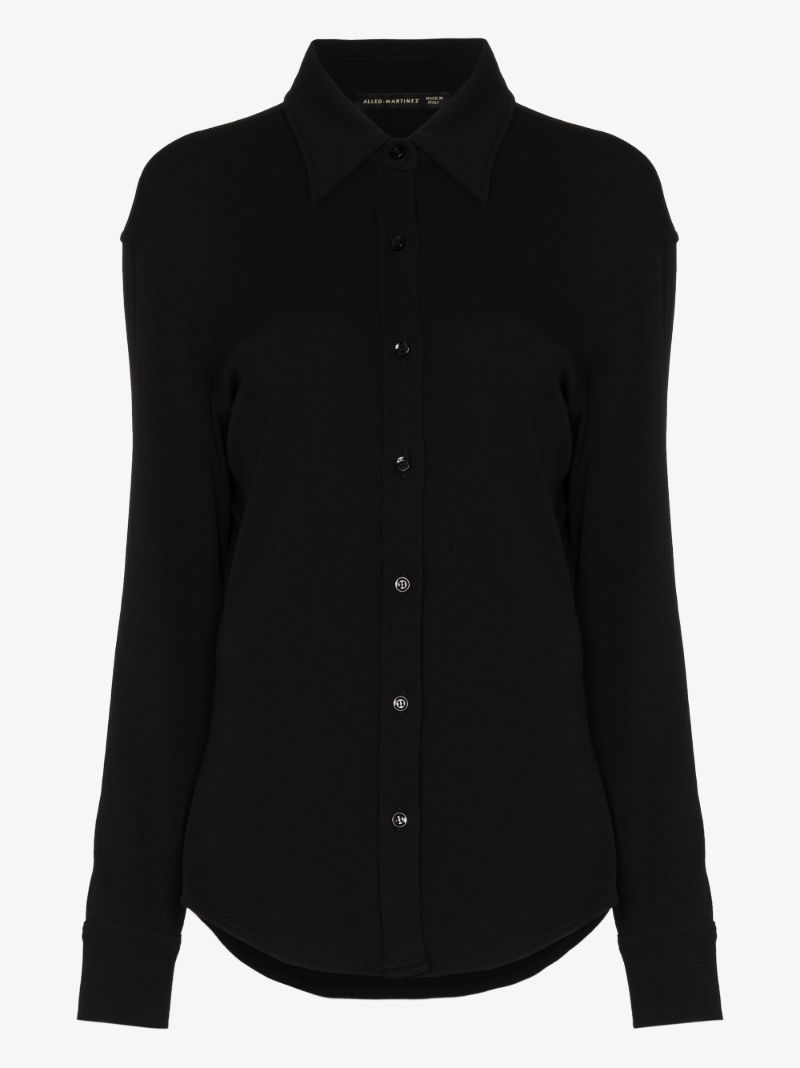Button-down Knitted Shirt