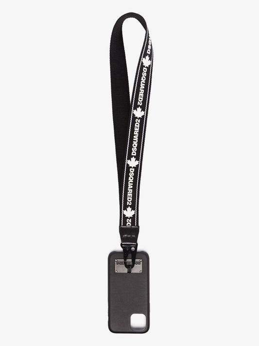 Logo-embellished Strap Iphone 11 Case