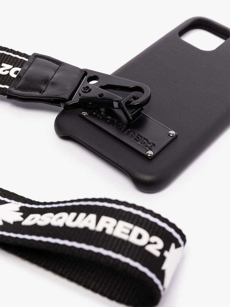 Logo-embellished Strap Iphone 11 Case