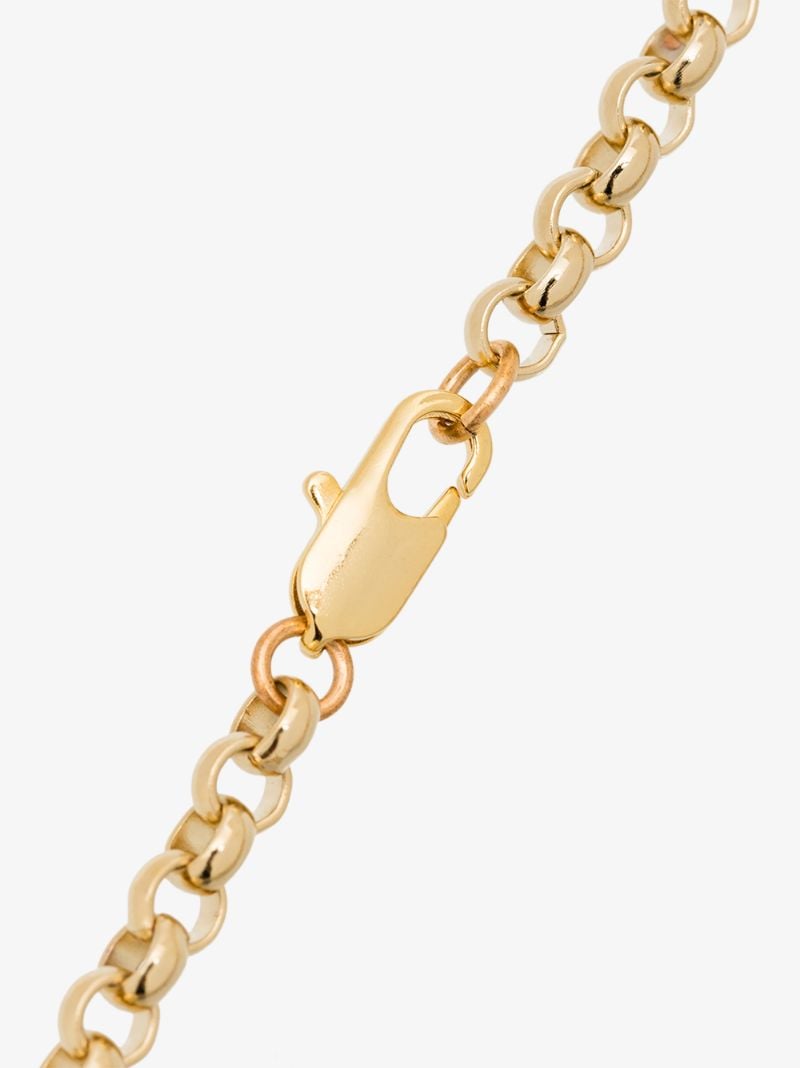 Gold-plated Rolo Chain Necklace