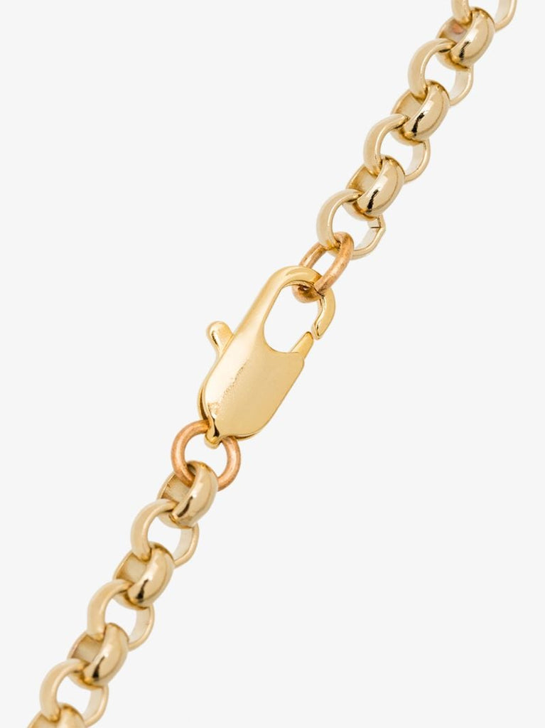 Gold-plated Rolo Chain Necklace