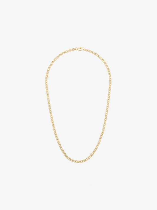 Gold-plated Rolo Chain Necklace