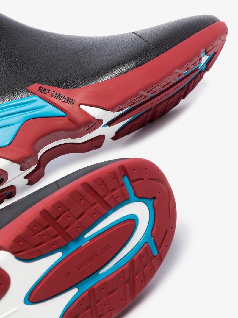 Black Cylon High Top Leather Sneakers