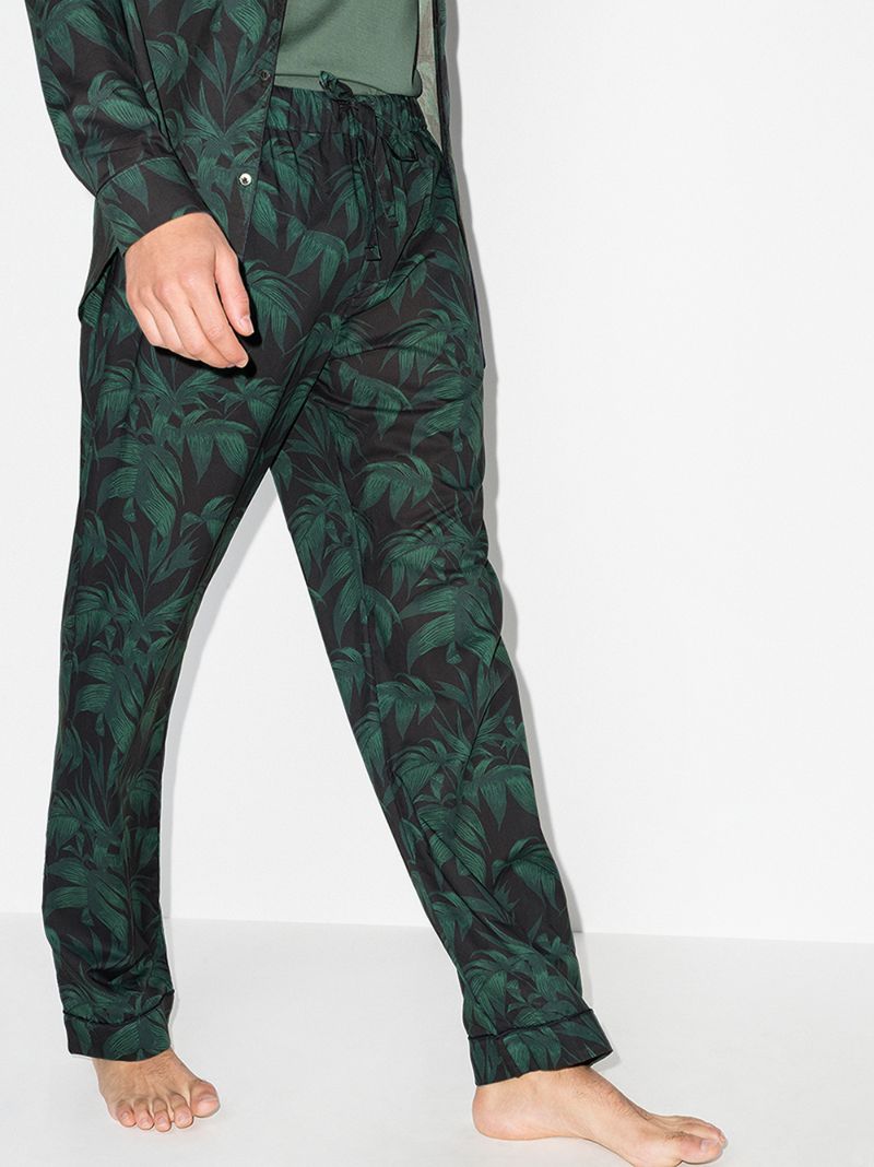 Byron Tropical Print Pyjama Trousers