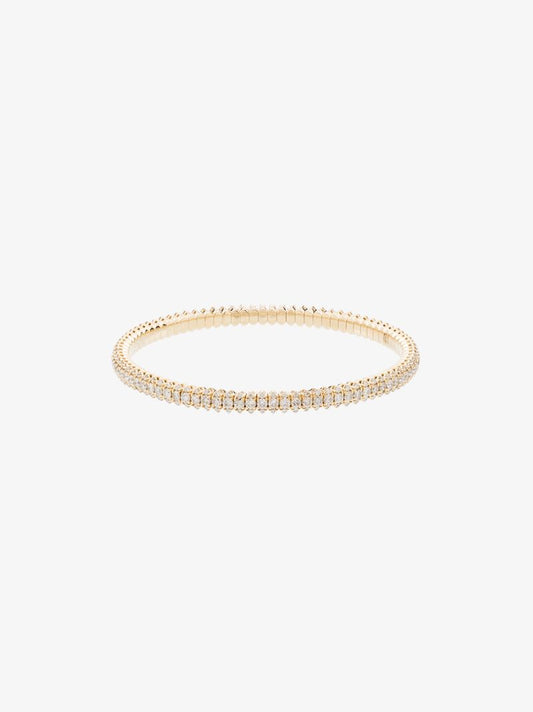 14k Yellow Gold Lizzie Diamond Bracelet