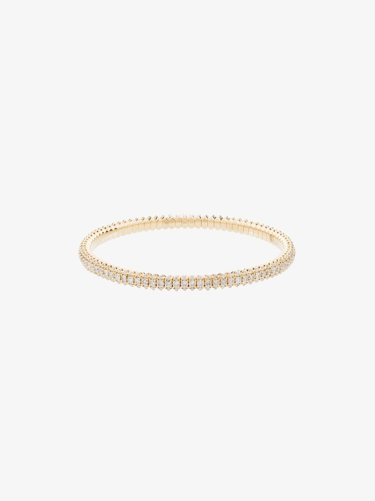 14k Yellow Gold Lizzie Diamond Bracelet