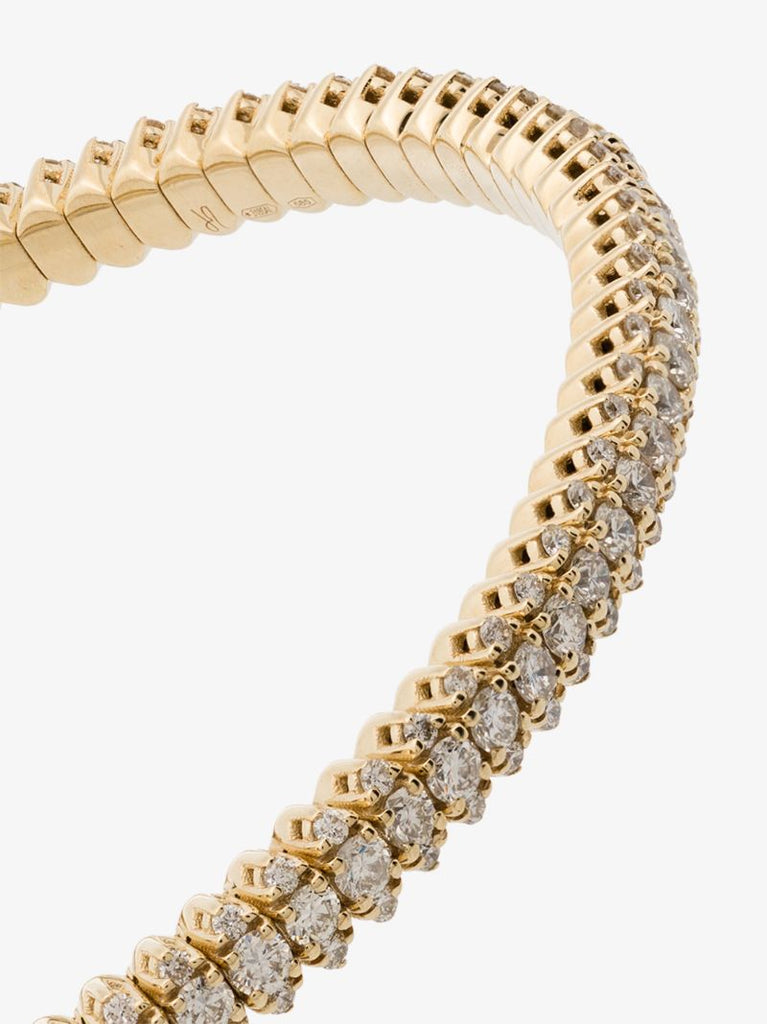 14k Yellow Gold Lizzie Diamond Bracelet