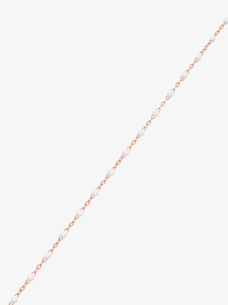 18k Yellow Gold Beaded Necklace