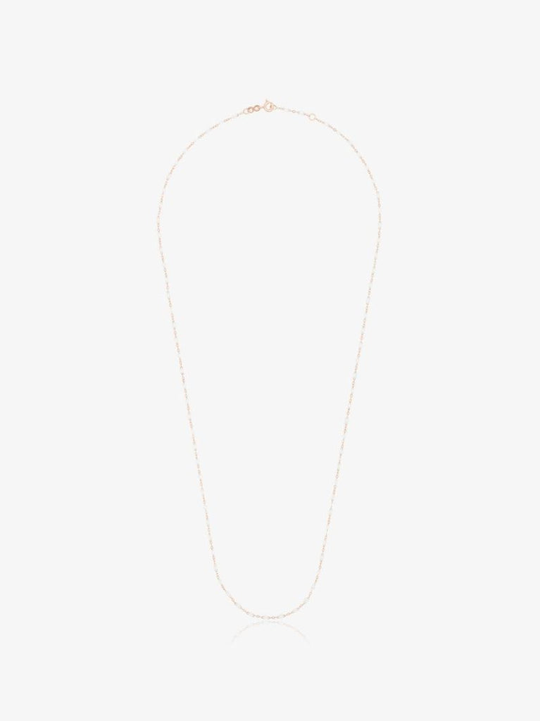 18k Yellow Gold Beaded Necklace