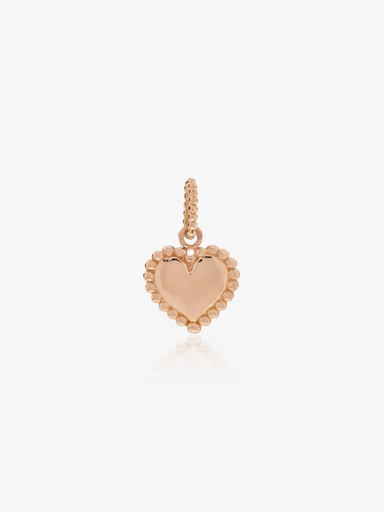18kt Rose Gold Lucky Heart Charm