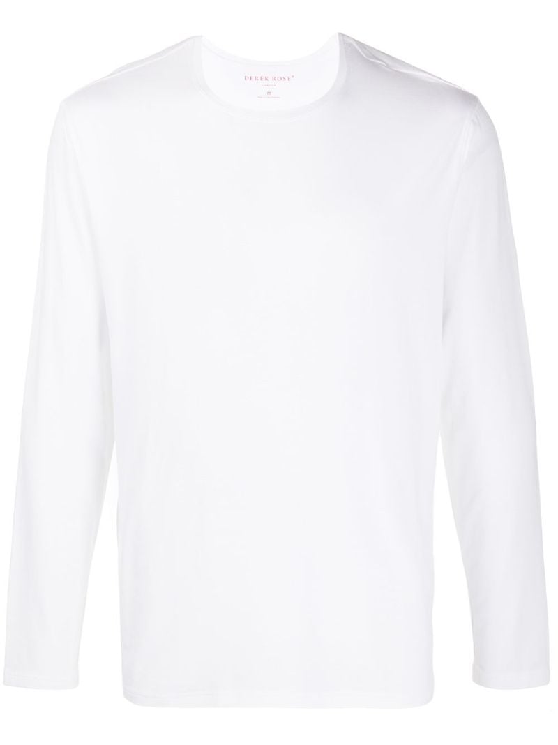 White Basel Long-sleeved T-shirt