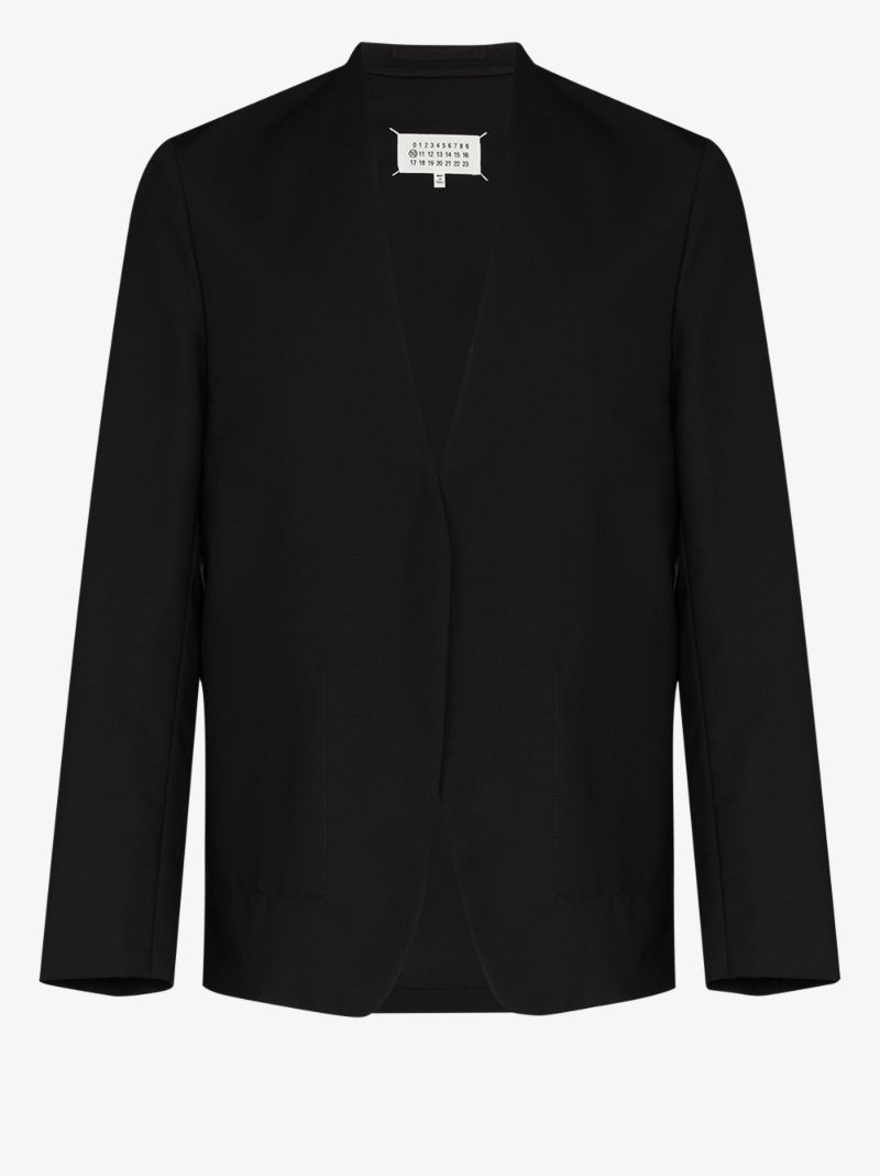 Single-breasted Cotton Blazer